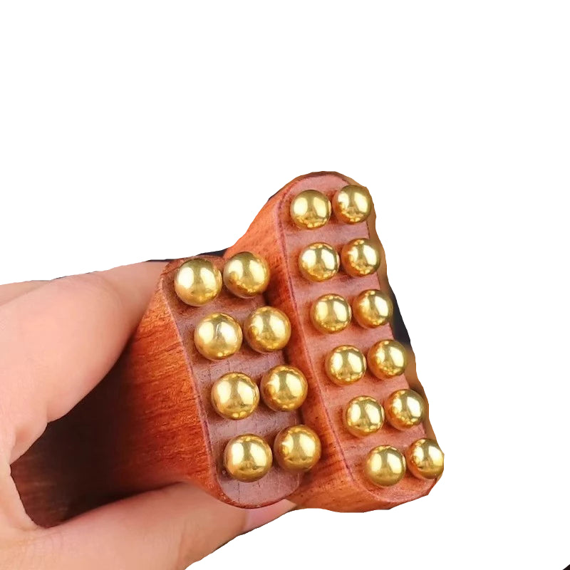 מסאז'ר חרוזי פליז לפנים